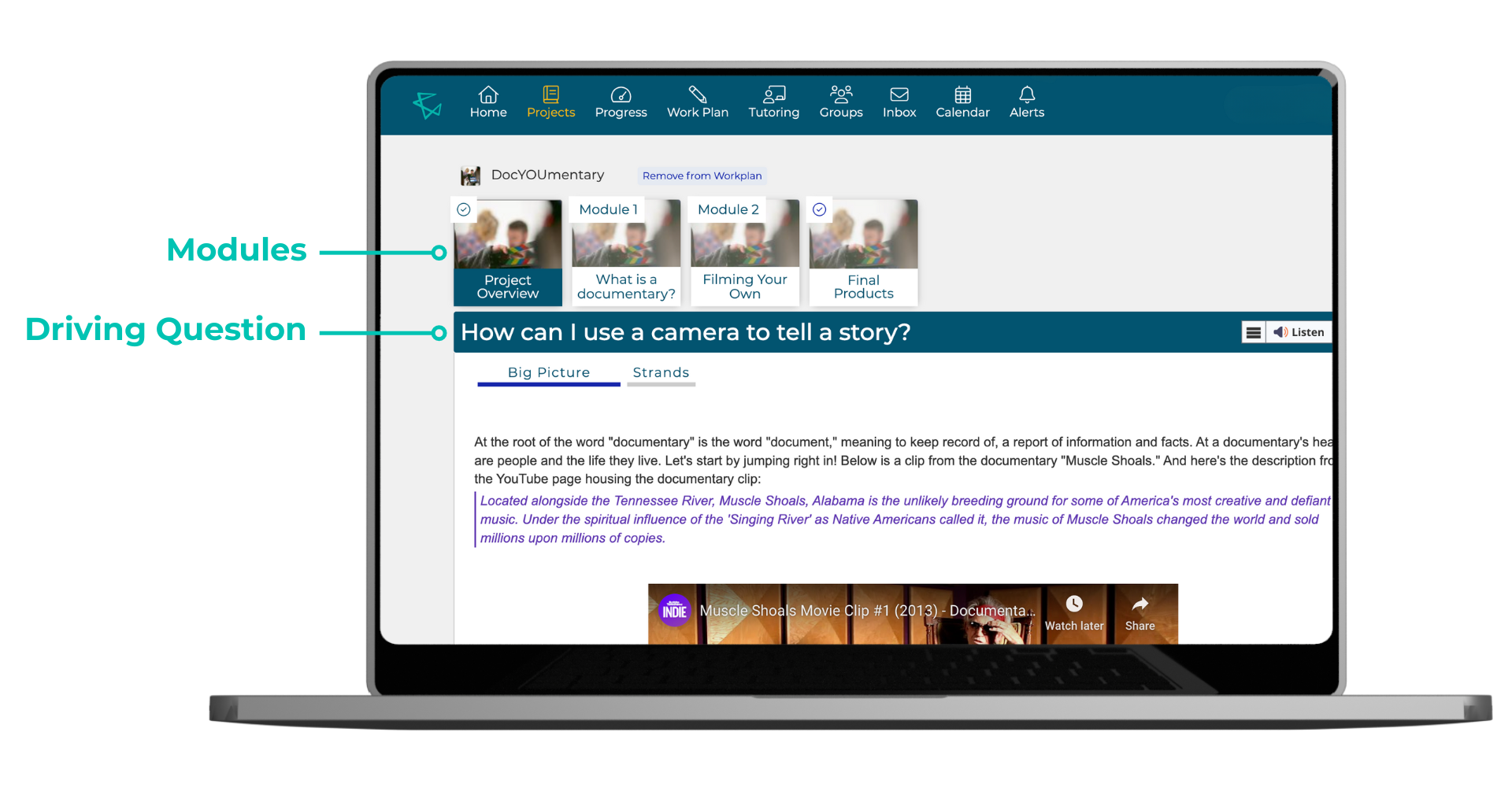 Project based learning module