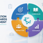 Graphic about education standards alignment